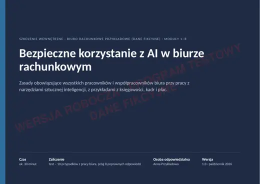 11 Szkolenie