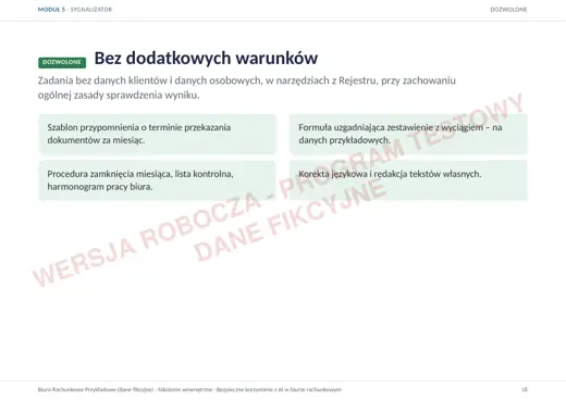 11 Szkolenie – moduł 5
